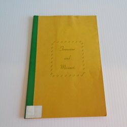 Tennessee and Missouri, History Booklet, Names Places