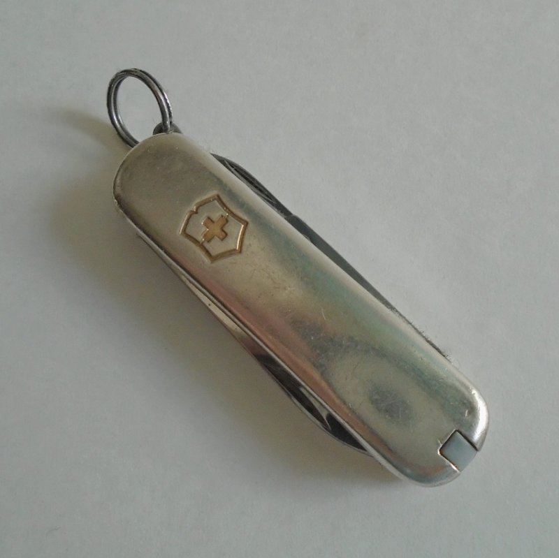 Tiffany & Co. Swiss Army Knife, 925 Ster + 18k, Complete