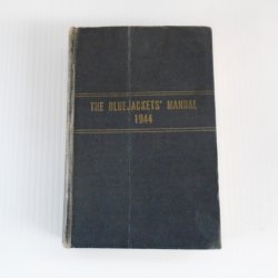 Bluejackets Manual, U.S. Navy, Dated 1944, WWII Era