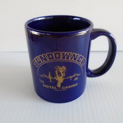 Sundowner, Closed Hotel Casino Reno NV Coffee Cup