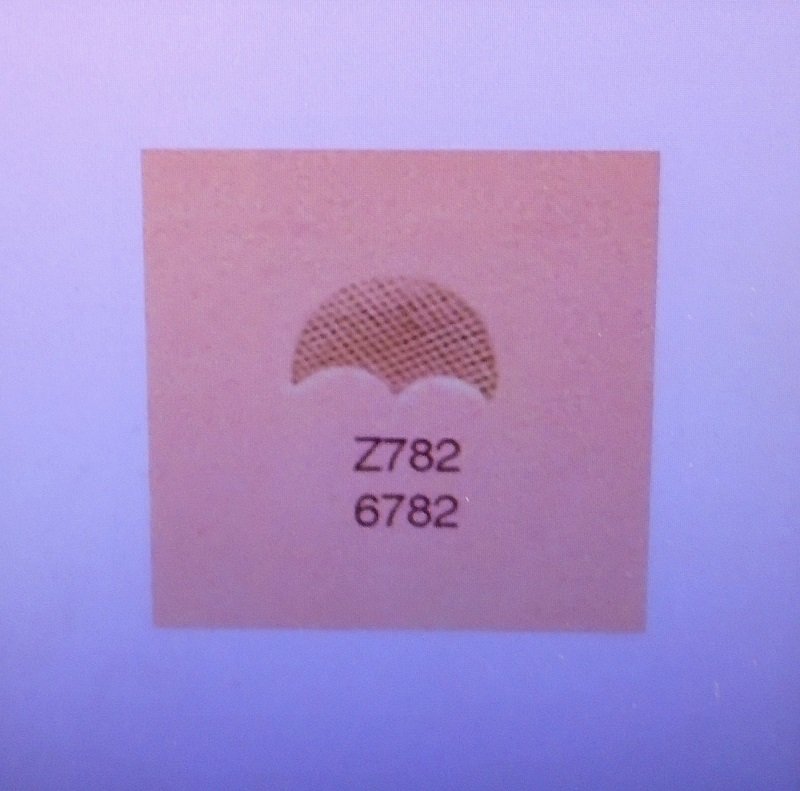 Tandy Leather Craftool Z782 Alphabet Beveler Stamp 678200