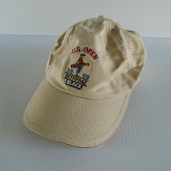 USGA 2009 U.S. Open Golf Bethpage Tan Baseball Cap