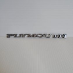 Plymouth 1968-74 Nameplate 3749326 Duster Road Runner Fury