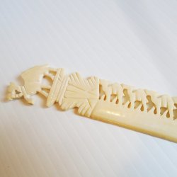 '.Carved Camel Letter Opener.'