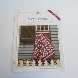 '.Clay's Choice Quilt Pattern.'