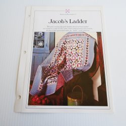 '.Jacob's Ladder quilt pattern.'