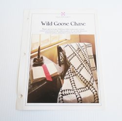 '.Wild Goose Chase Quilt pattern.'