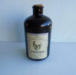 Decorative Arsenic Potion Poison Bottle, Humorous