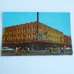 Horseshoe Club, Downtown Las Vegas Vintage 1950s Postcard