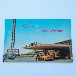 New Frontier Hotel Casino, Las Vegas, Vintage Postcard