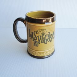 Circus Circus Las Vegas Vintage Stoneware Coffee Cup Mug