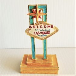 Welcome To Las Vegas Sign Trinket Box, Objet d’Art #16