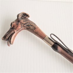 Greyhound Dog Vintage Shoe Horn, 21 inch, Possible Bakelite