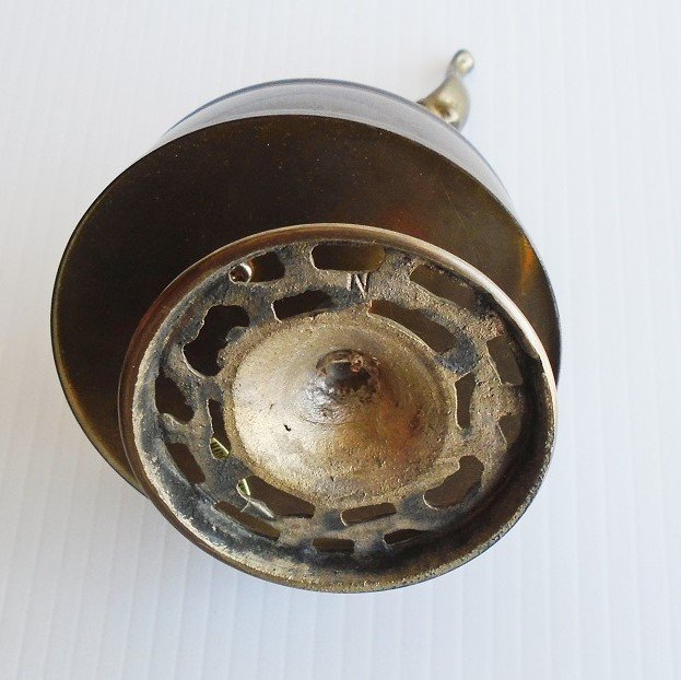 Vintage elephant music box. Song it plays is “School Days”. 5.5 inches tall. The elephant’s trunk is up.