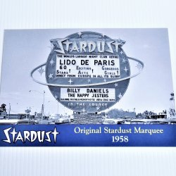 Stardust Hotel Casino Vegas Lido de Paris Marquee 7x10 Photo