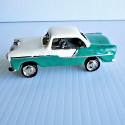 Objet d’Art 1957 Chevy Bel Air Coupe Trinket Box #158