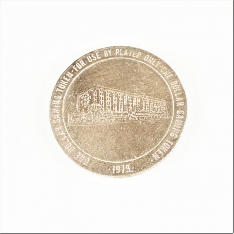 Barbary Coast Hotel Casino Las Vegas $1 metal coin token from their first year. Dated 1979.