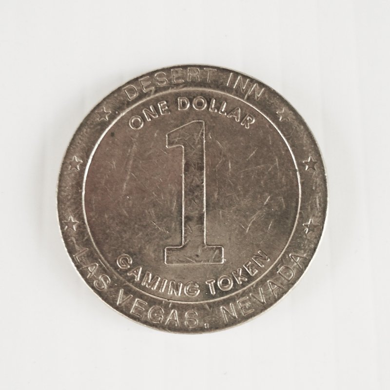 Desert Inn Hotel Casino Las Vegas $1 One Dollar Metal coin token.