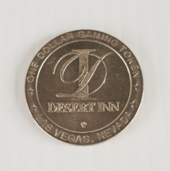 Desert Inn Las Vegas, $1 Metal Coin Token