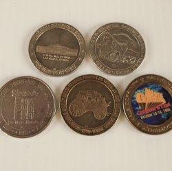 '.5 Vegas casino $1 tokens.'