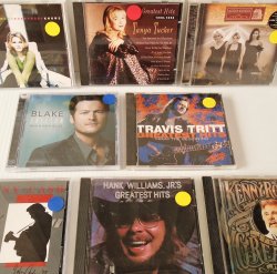 Country Music, 8 CDs, Johnny Cash Hank Williams Rogers Blake