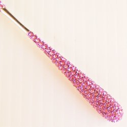 '.Scoop Pendant Lavender Rhinest.'