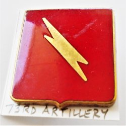 73rd Army Field Artillery DUI Insignia Pin