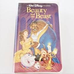 Beauty and the Beast Disney Black Diamond 1992 VHS, #1325
