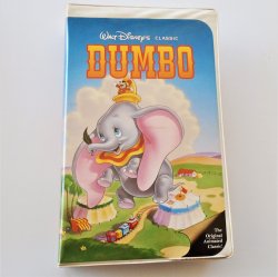 Dumbo Disney Black Diamond 1991 VHS, #024