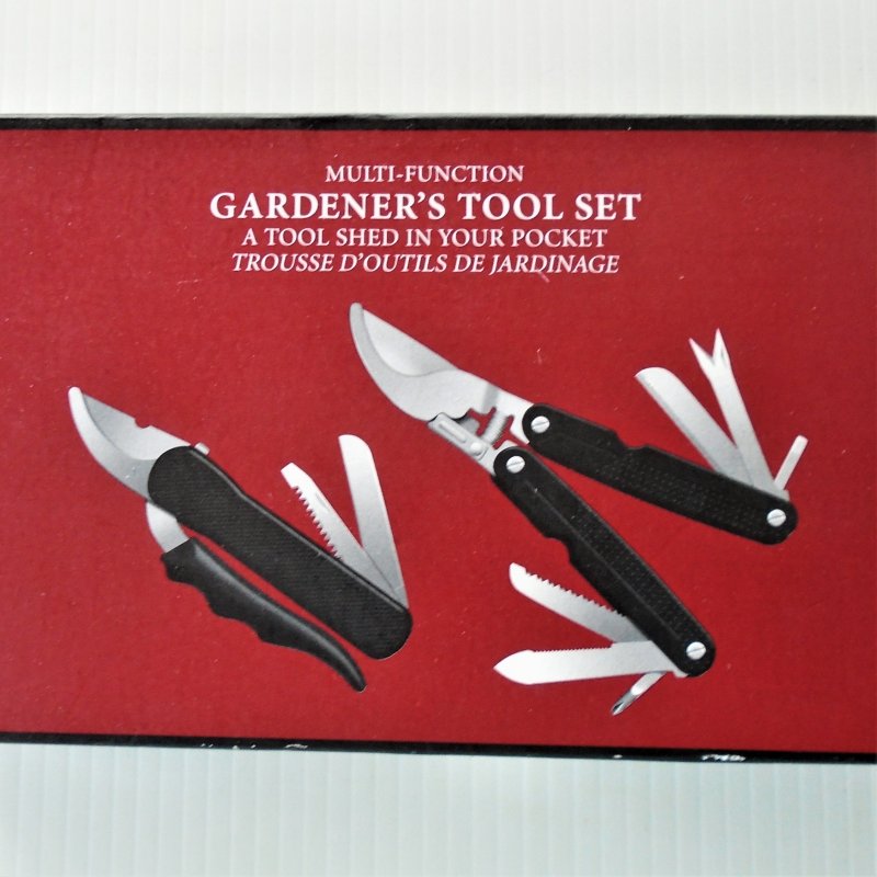 Restoration Hardware Gardener’s Tool Set. A tool shed in your pocket. New in box, never opened.