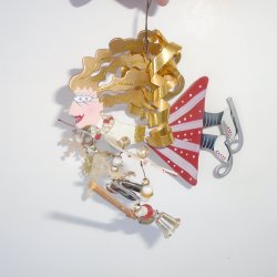 Silvestri Rossi Ice Skater Whimsical Christmas Ornament