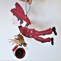 Silvestri Karen Rossi Fireman Whimsical Christmas Ornament