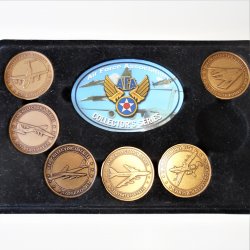 Air Force Collectors AFA Token Coin, Set of 6