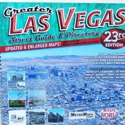 Las Vegas Street Guide & Directory Spiral-bound, 23rd Ed