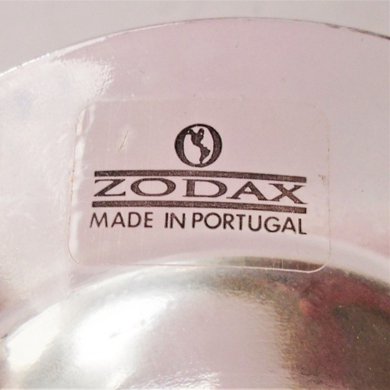 Zodax tea light candle holder. Made in Portugal. 3.5 inches wide, 4.25 inches tall.
