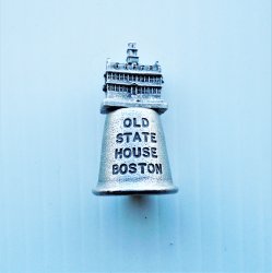 Old State House Boston Pewter Thimble