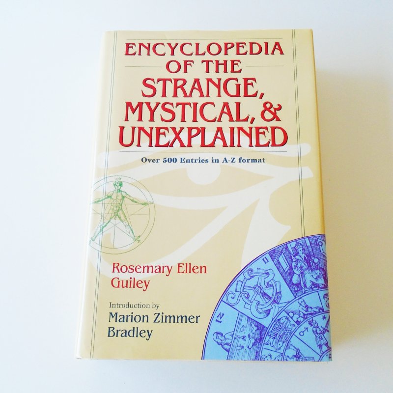 Encyclopedia of the Strange, Mystical, & Unexplained. 688 pages with black and white photographs and illustrations throughout.
