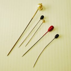 Stick Pins, Lot of 5 Different Lapel Pins