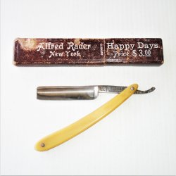 Vintage Alfred Rader New York Straight Razor w/ Box