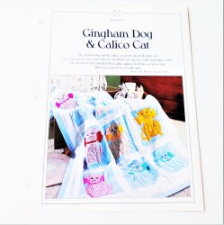 '.Gingham Dog Calico Cat quilt.'