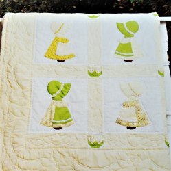 Sunbonnet Sue, 2 Quilt Patterns with Templates