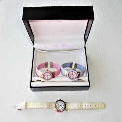 Boxed Set of 3 Gossip Watches, 2 Cuff, 1 Regular Band