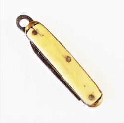 Vintage Tiny Pocket Knife, Single Blade, pre 1950s
