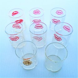 Casino One Dollar Coin Acrylic Cups, 8 Cups, Unknown Usage