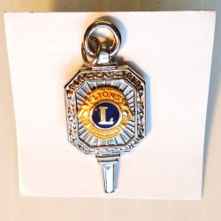 Lions Club Officer Combo Pin or Pendant, 1970 - 1980