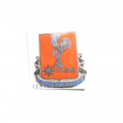 123rd US Army Signal DUI Insignia Pin