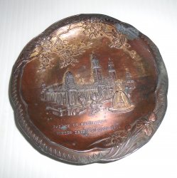 World’s Fair Dish Dated 1904, St. Louis