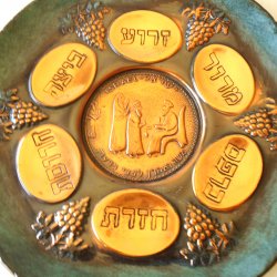 '.Seder Plate for Passover.'