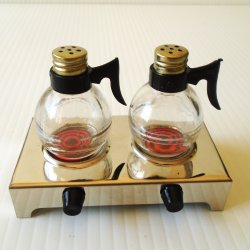 '.Salt Pepper set, 1950s.'