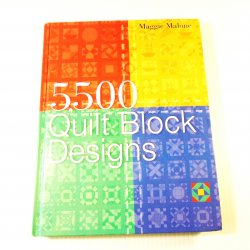 Book, 5500 Quilt Block Designs, 448 Pages